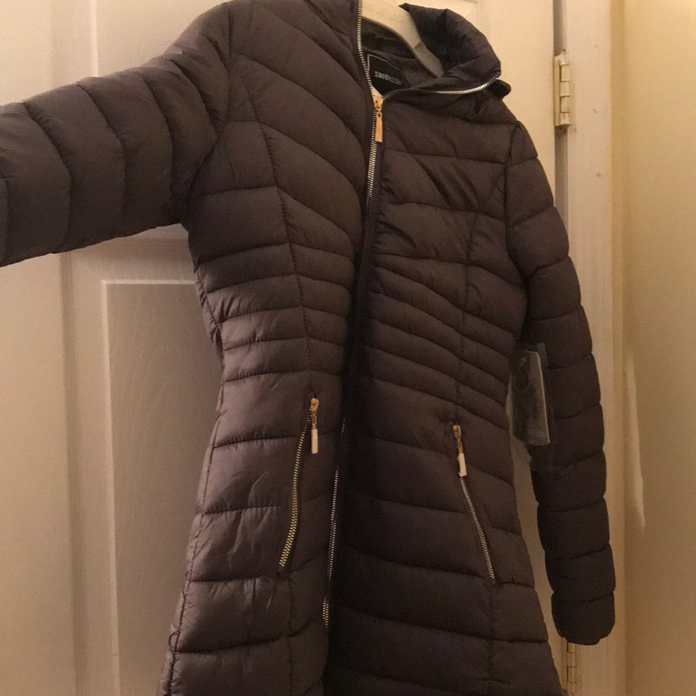 Gray winter jacket